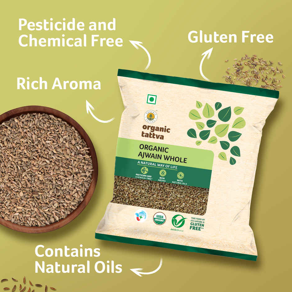 Organic Tattva Ajwain Whole