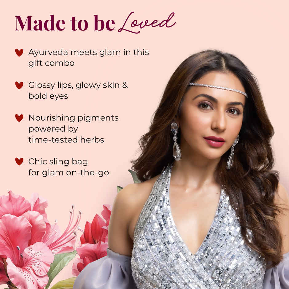 Justherbs Naturally Chic Makeup Hamper | Makeup Gift Kit