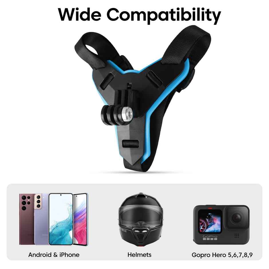 Sounce Fixing Bracket Motorcycle Helmet Chin Fixing Holder Integrated Helmet Belt (Hmtgprost)