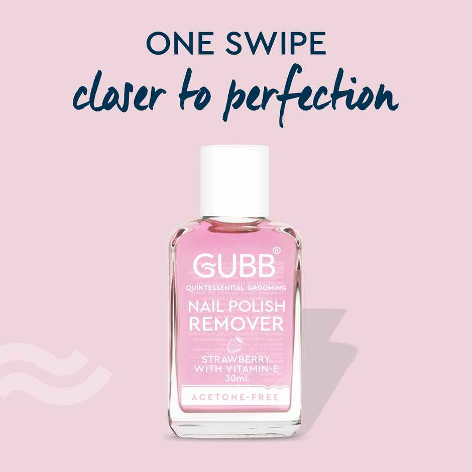 GUBB Nail Polish Remover | Strawberry