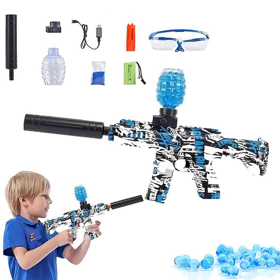 Kidology MP5 Shooting Gun with 25,000 Gel Balls | Outdoor Toy for Kids