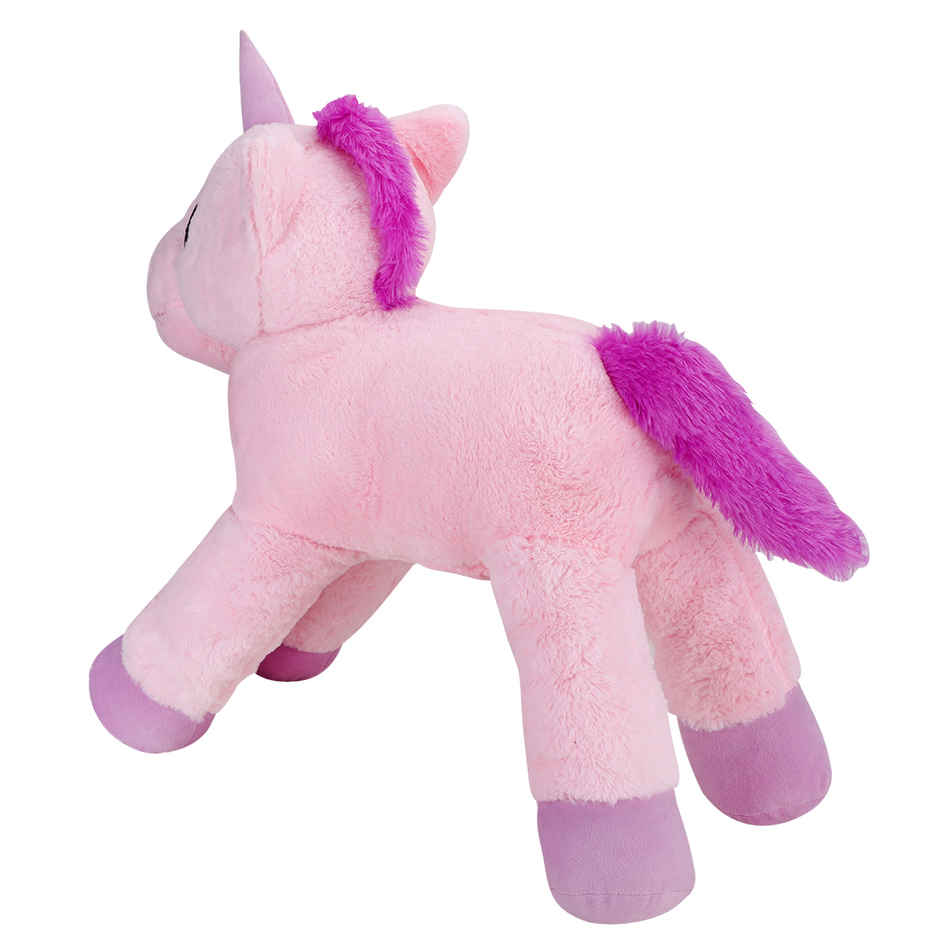 Dearjoy Unicorn Stuffed Plush Toy Pink - Length 65Cm
