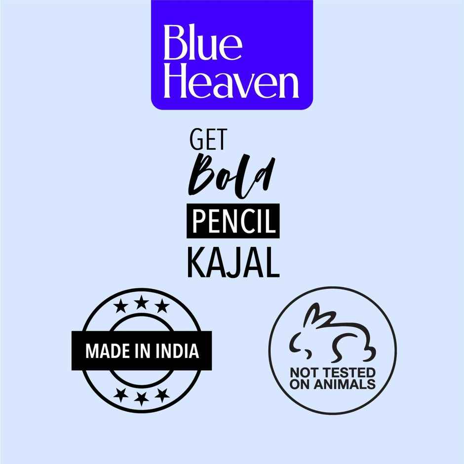 Blue Heaven Get Bold Kajal Pencil - Black
