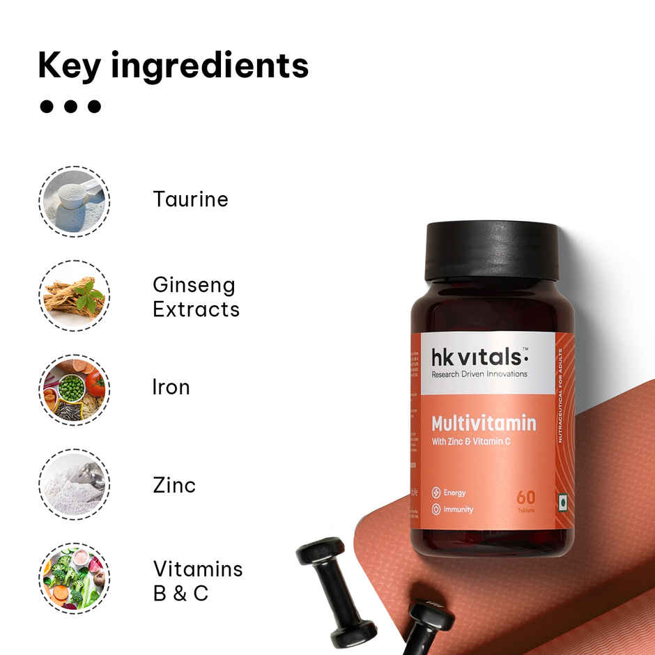hk vitals Multivitamin (60 Tablets)