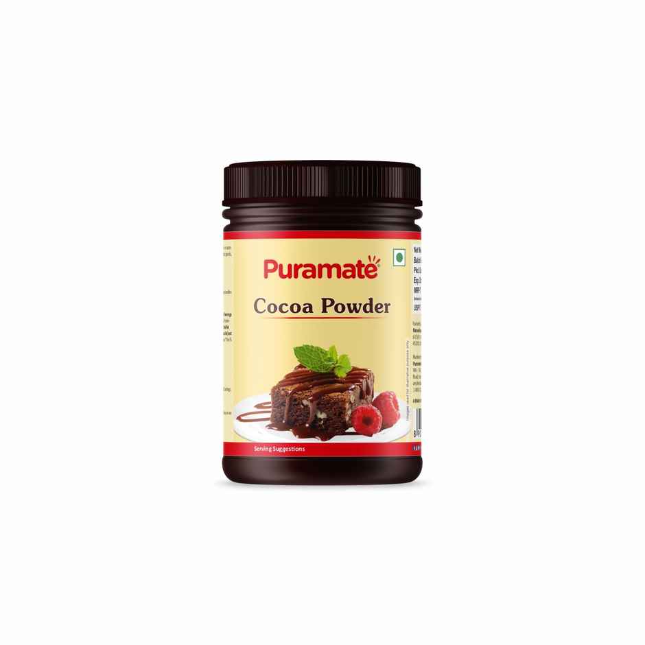 Puramate Cocoa Powder | Bottle | Rich & Smooth
