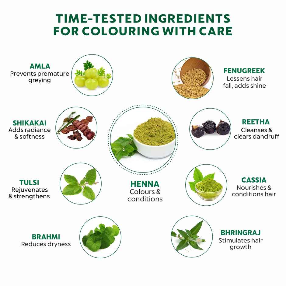 Bio Organic Natural Herbal Henna Powder by Indus Valley for Natural Hair Colour