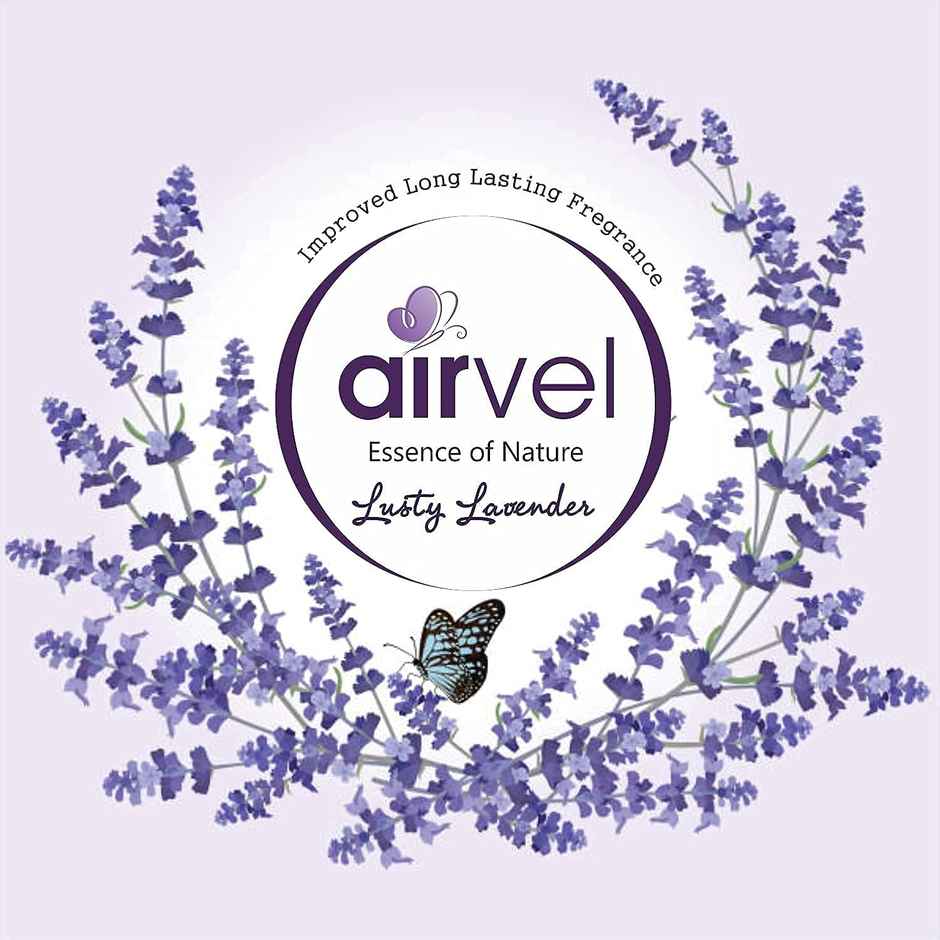 Airvel Lavender Air Freshener Block | Relaxing Fragrance for Every Space | Long-Lasting Soothing Fragrance