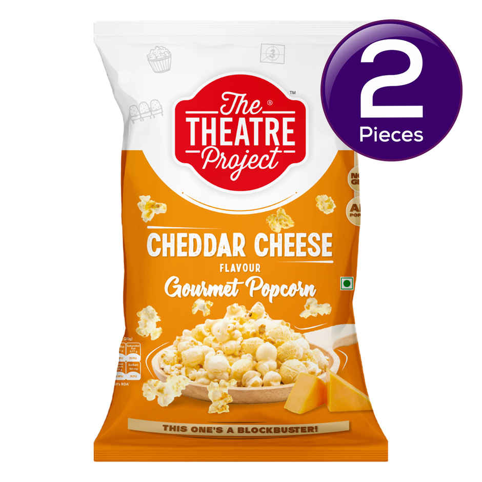 The Theatre Project Gourmet Popcorn - Cheddar Cheese Combo