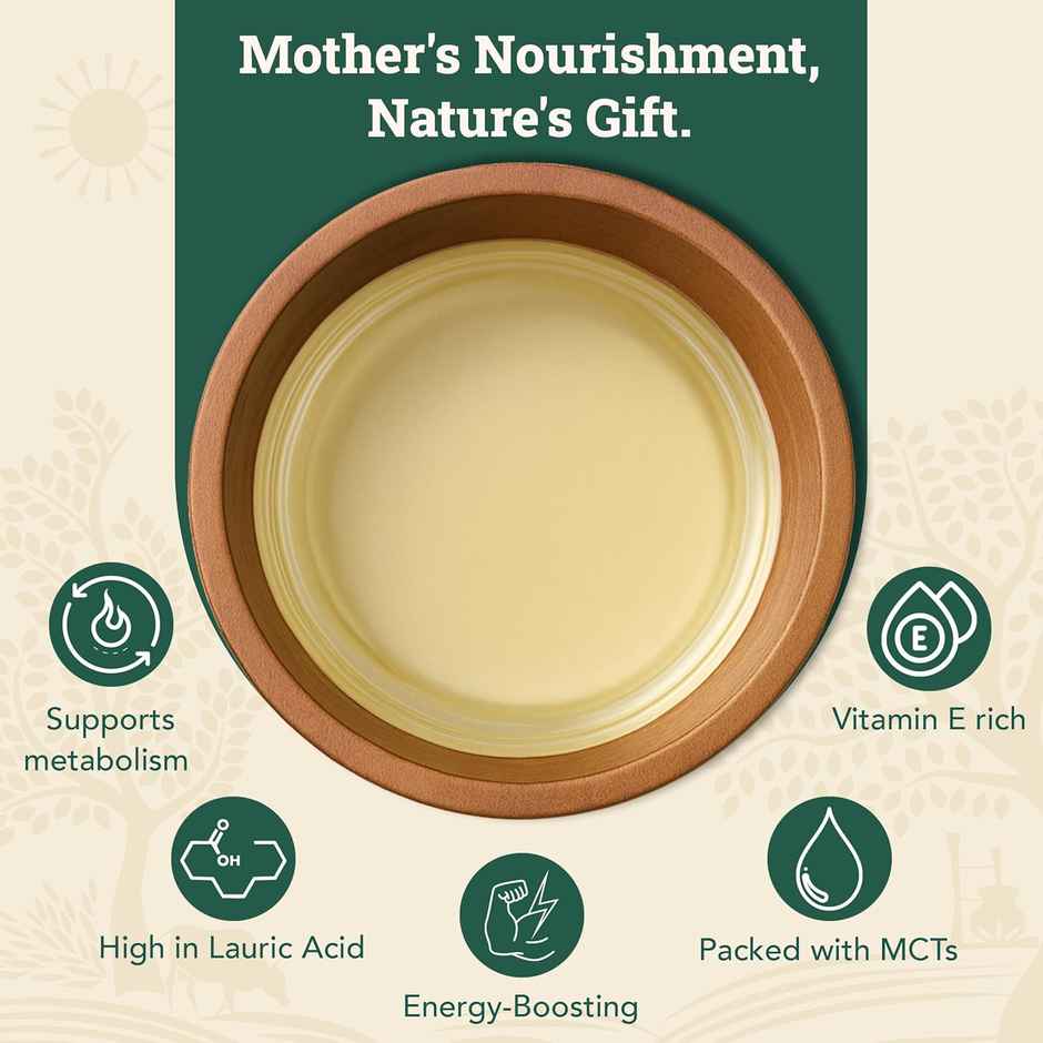 Anveshan Coconut Wood Cold Pressed Oil (Nariyal Oil)