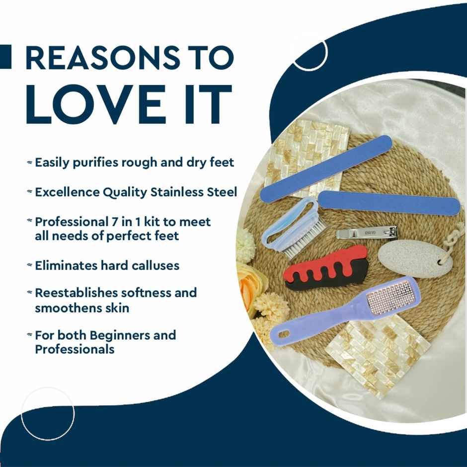 Gubb 7 In 1 Pedicure Kit