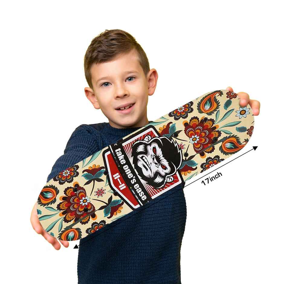 Strauss Kids Skateboard (Chimps)
