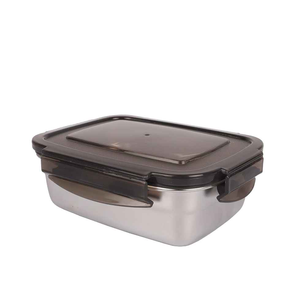 Femora High Stainless Steel Rectangular Container Leak Proof Airtight ...
