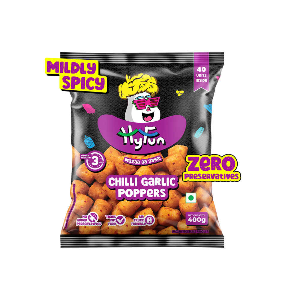 Hyfun Chilli Garlic Potato Poppers Combo 