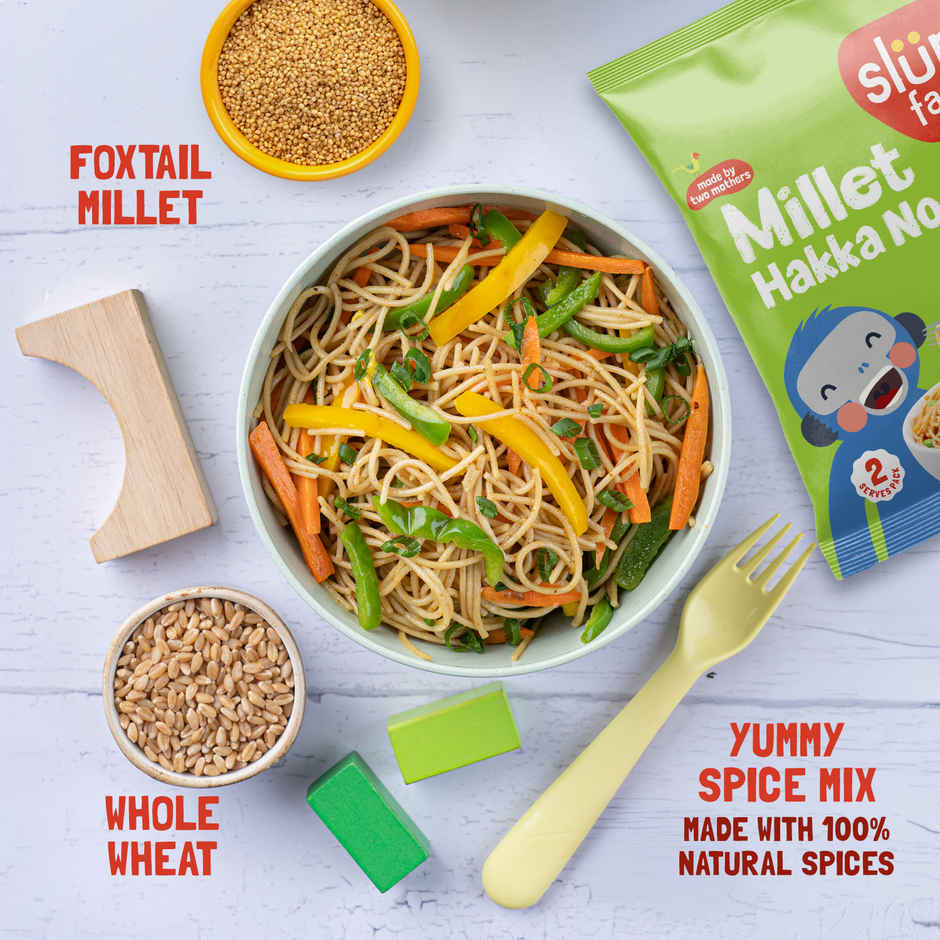 Slurrp Farm Millet Noodles | Mild Masala | Serves 2