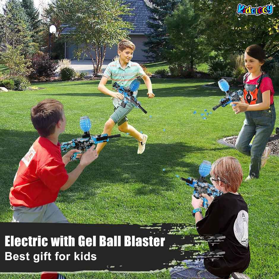 Kidology MP5 Shooting Gun with 25,000 Gel Balls | Outdoor Toy for Kids