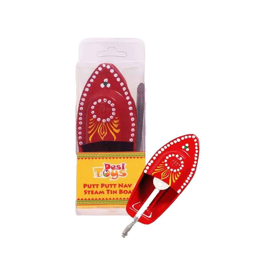 Desi Toys Putt Putt Nav (Steam Tin Toy Boat)