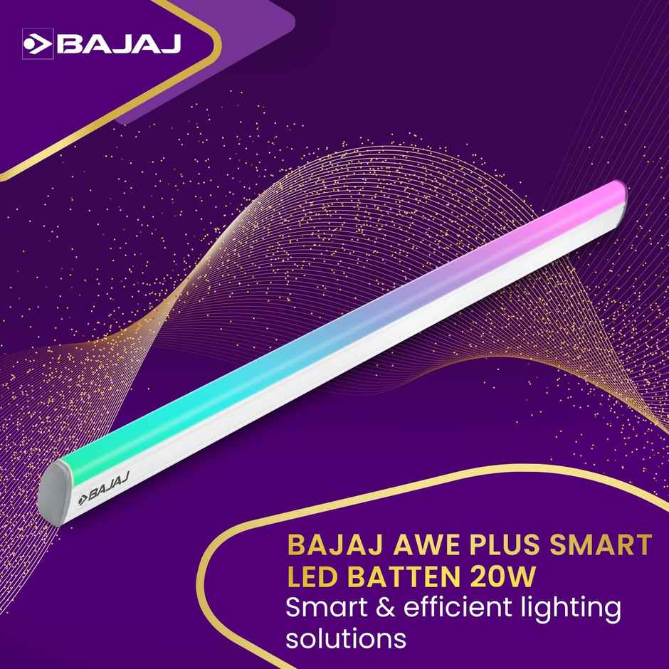 Bajaj Awe Plus Smart 20W LED Batten