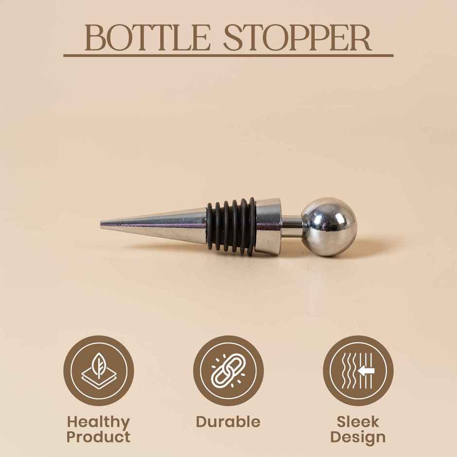 Stainless Steel Bottle Stopper for Wine Combo