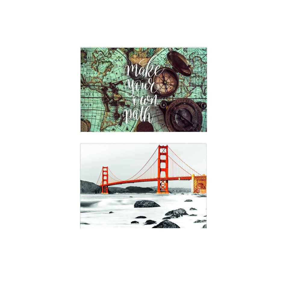 Travel Theme Wall Posters | (12 x 18 Inch) D18
