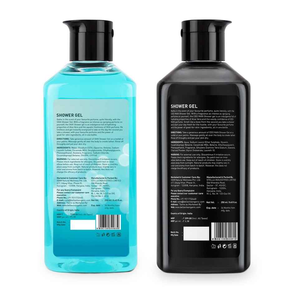 Bella Vita Skai And Ceo Man Shower Gel Combo
