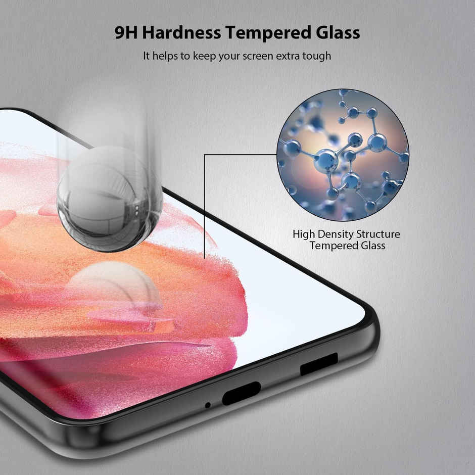 OHONESTY Tempered Glass for Samsung S21 FE| 9H Hardness Screen Protector| ULa Clear
