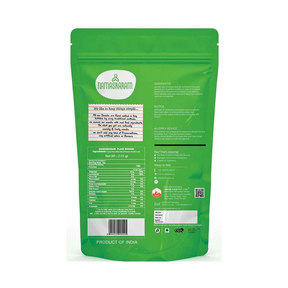 Namaskaram Plain Boondi