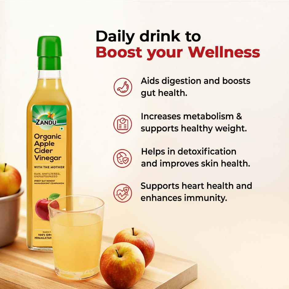 Zandu Organic Apple Cider Vinegar