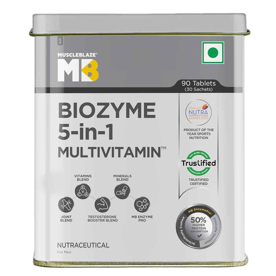 Muscleblaze Biozyme Daily Multivitamin (90 Tablets)