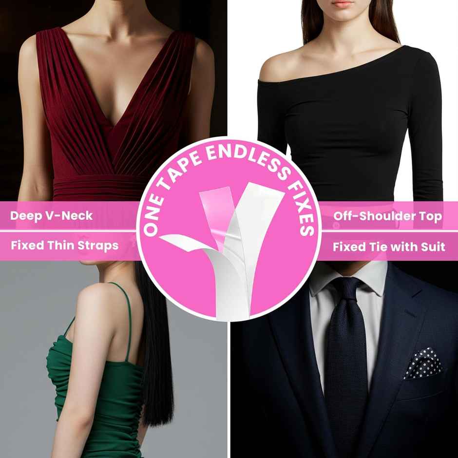 Perpetual Mart Clothing Body Tape for Dresses