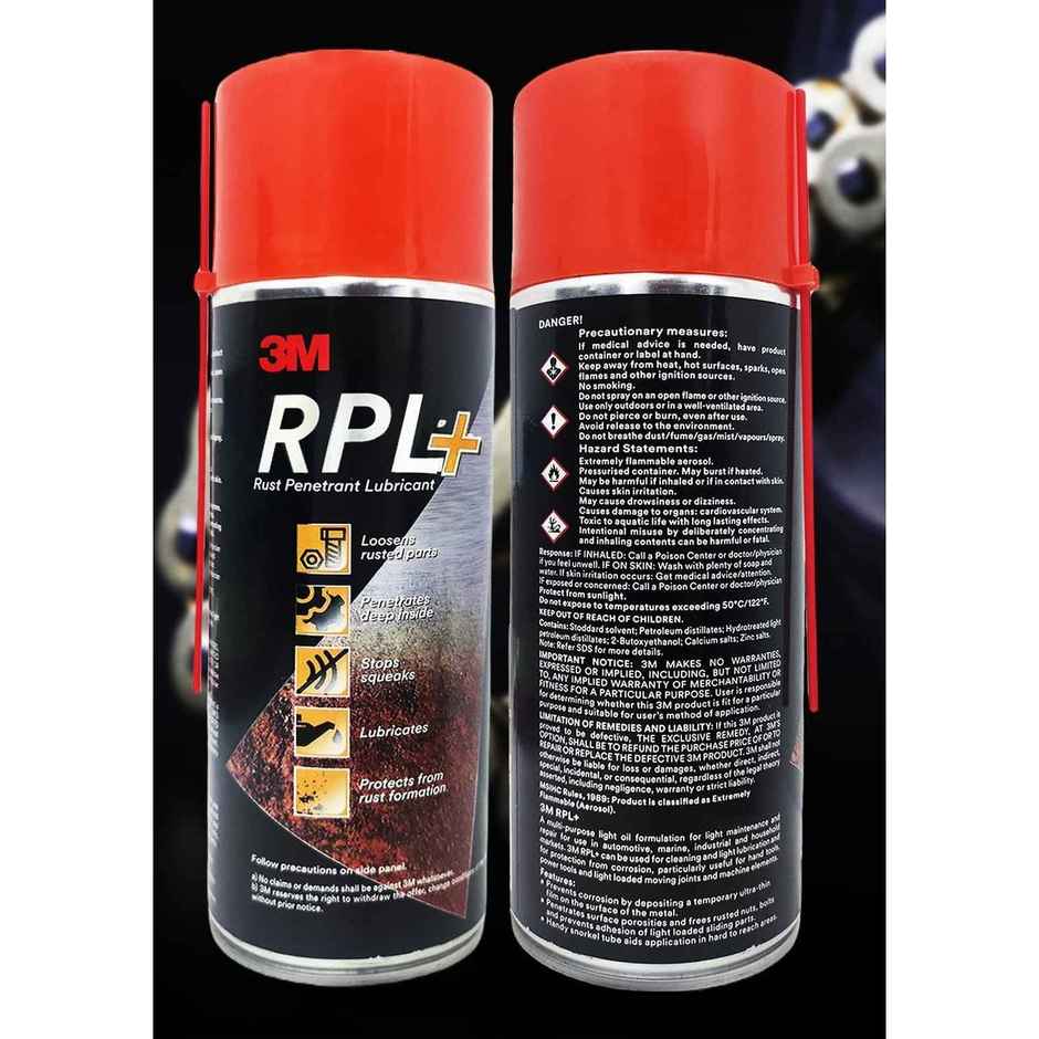 3M RPL Plus, Rust Penetrant Lubricant with Spray, Loosen Stuck Nuts & Bolts