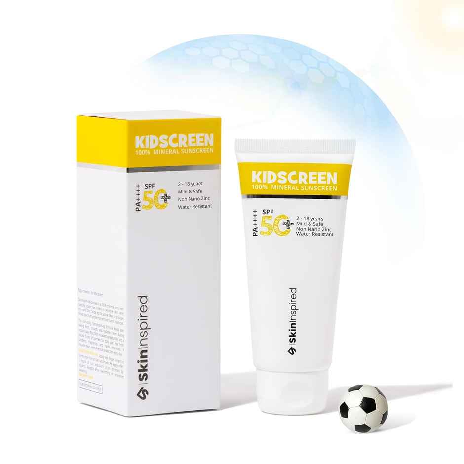 SkinInspired Kidscreen Mineral Sunscreen for Kids SPF 50+ PA++++