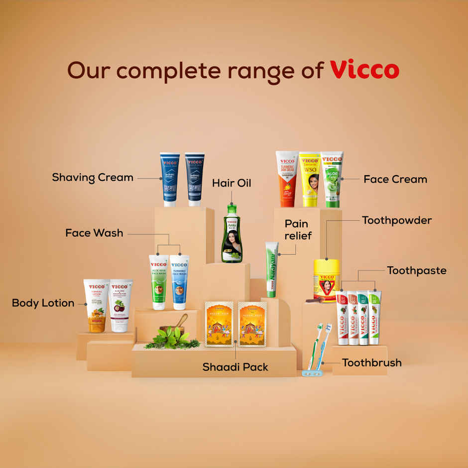 Vicco Vajradanti Ayurvedic Powder | Herbal Tooth Powder for Strong Gums and Healthy Tooth