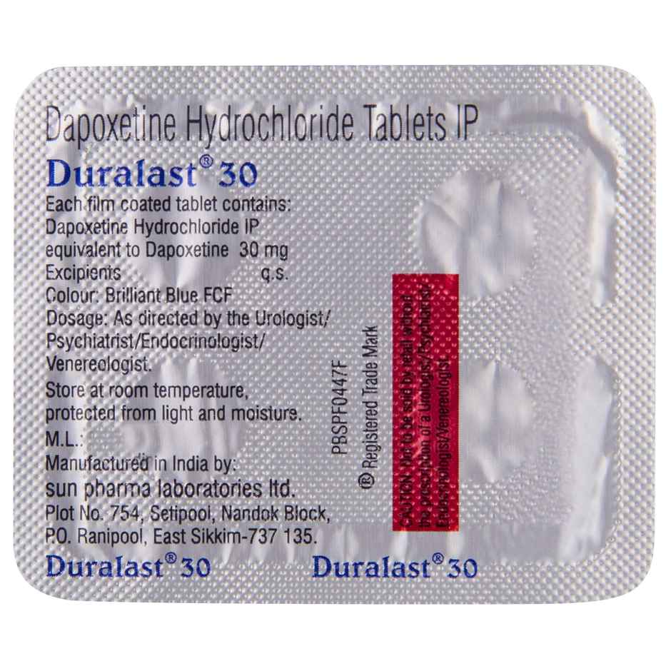 Duralast 30 Tablet