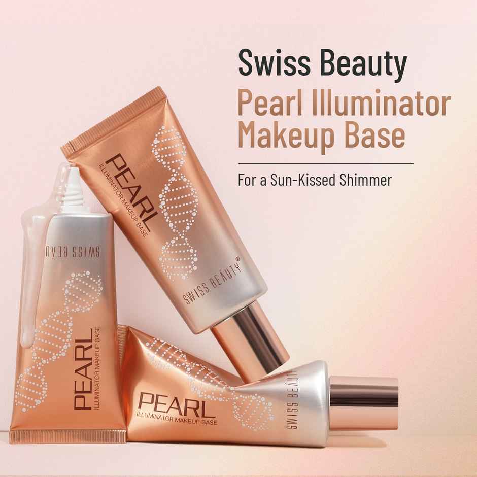 Swiss Beauty Pearl Illuminator Makeup Base - 01 Golden Pink