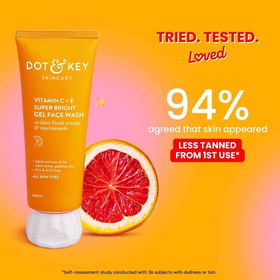 Dot & Key Vitamin C + E Super Bright Gel Face Wash