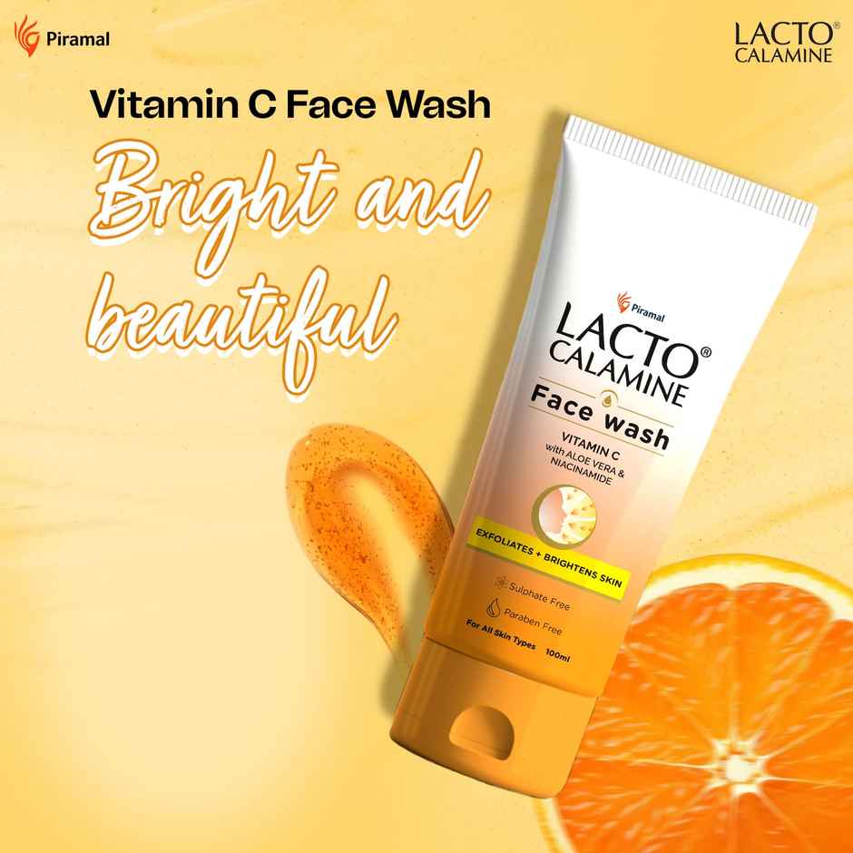 Lacto Calamine Vitamin C Facewash