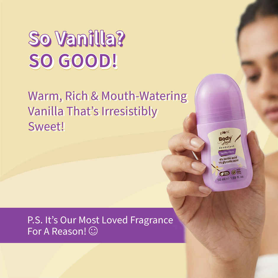 Plum Bodylovin' Vanilla Vibes Deodorant Roll-On