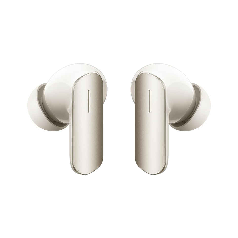 realme Buds Air 7 | 12.4mm Bass, 52H Playtime, 52dB ANC, 6 Mic ENC, Low Latency | Ivory Gold
