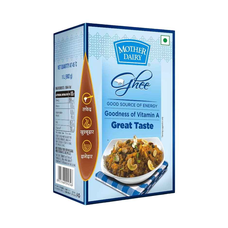 Mother Dairy Buffalo Ghee | Tetrapack