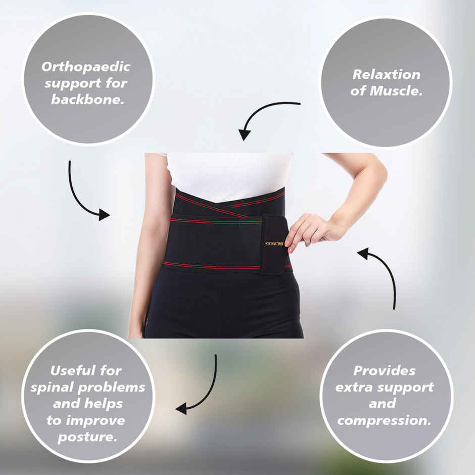 Stergic Iris Lumbo Sarcal Belt Waist One Size