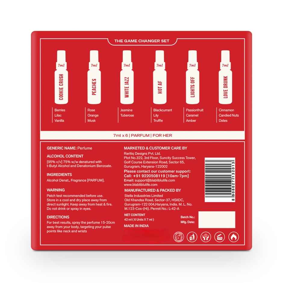 BLA BLI BLU The Game Changer Women Perfume Trial Set