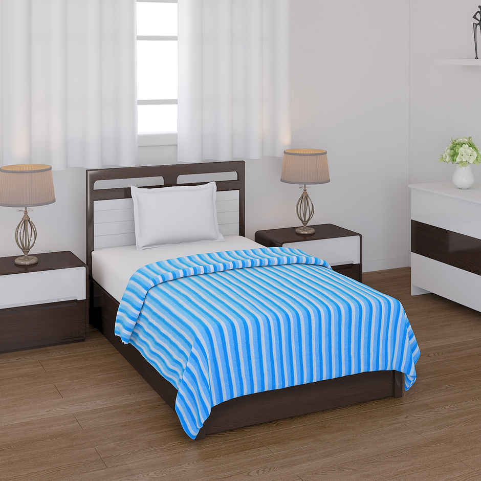 STATUS Polar Fleece | Blue - 125 cm x 210 cm