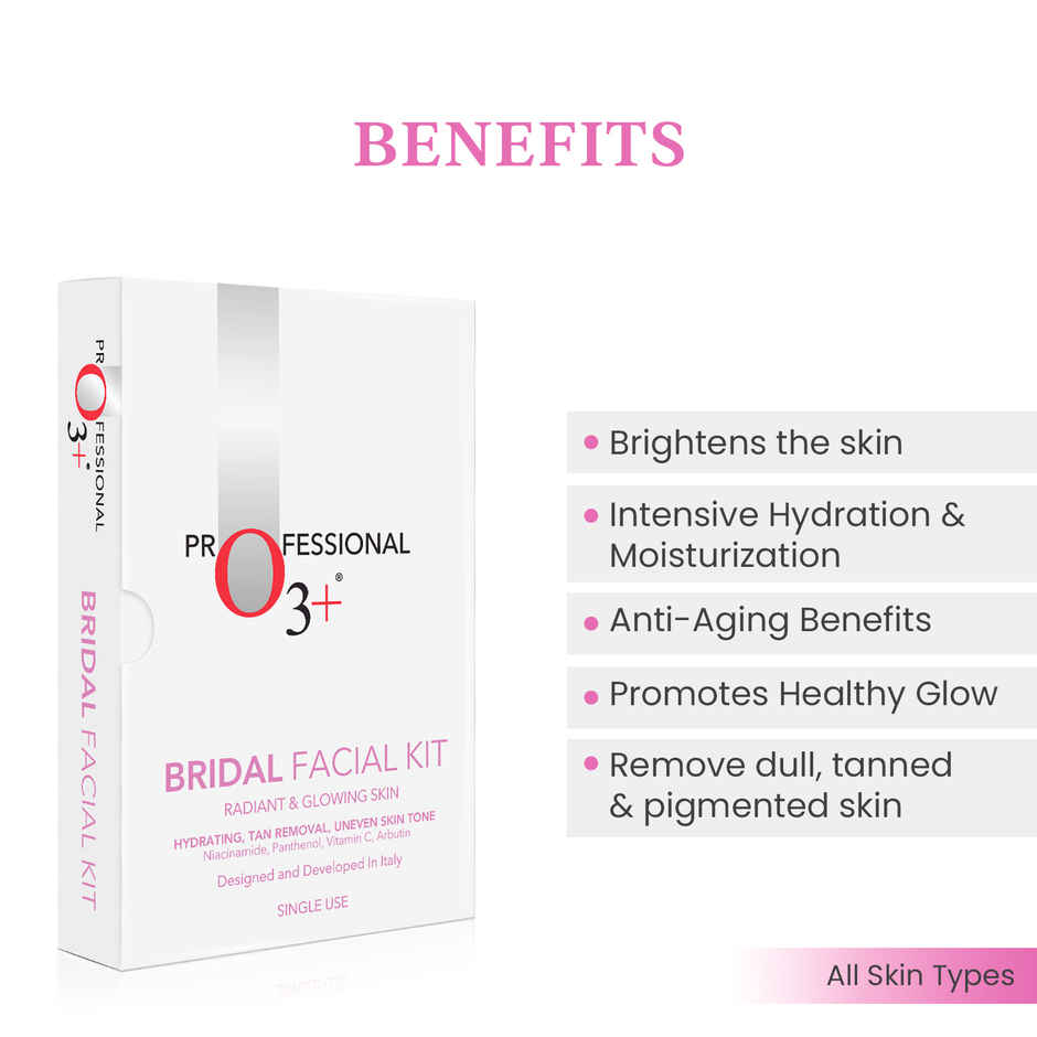 O3+ Bridal Facial Kit for Radiant & Glowing Skin