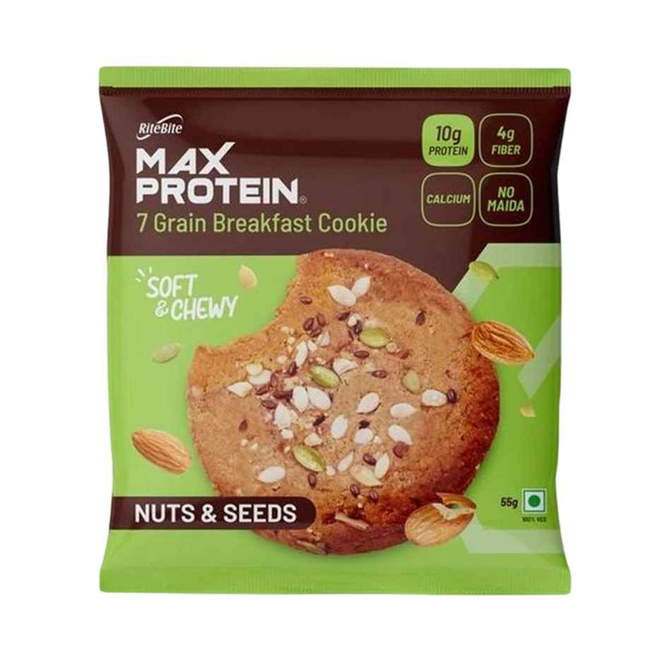 Ritebite Max Protein Cookie Nuts & Seeds, No Maida Multigrain Premium Biscuit Cookies Combo