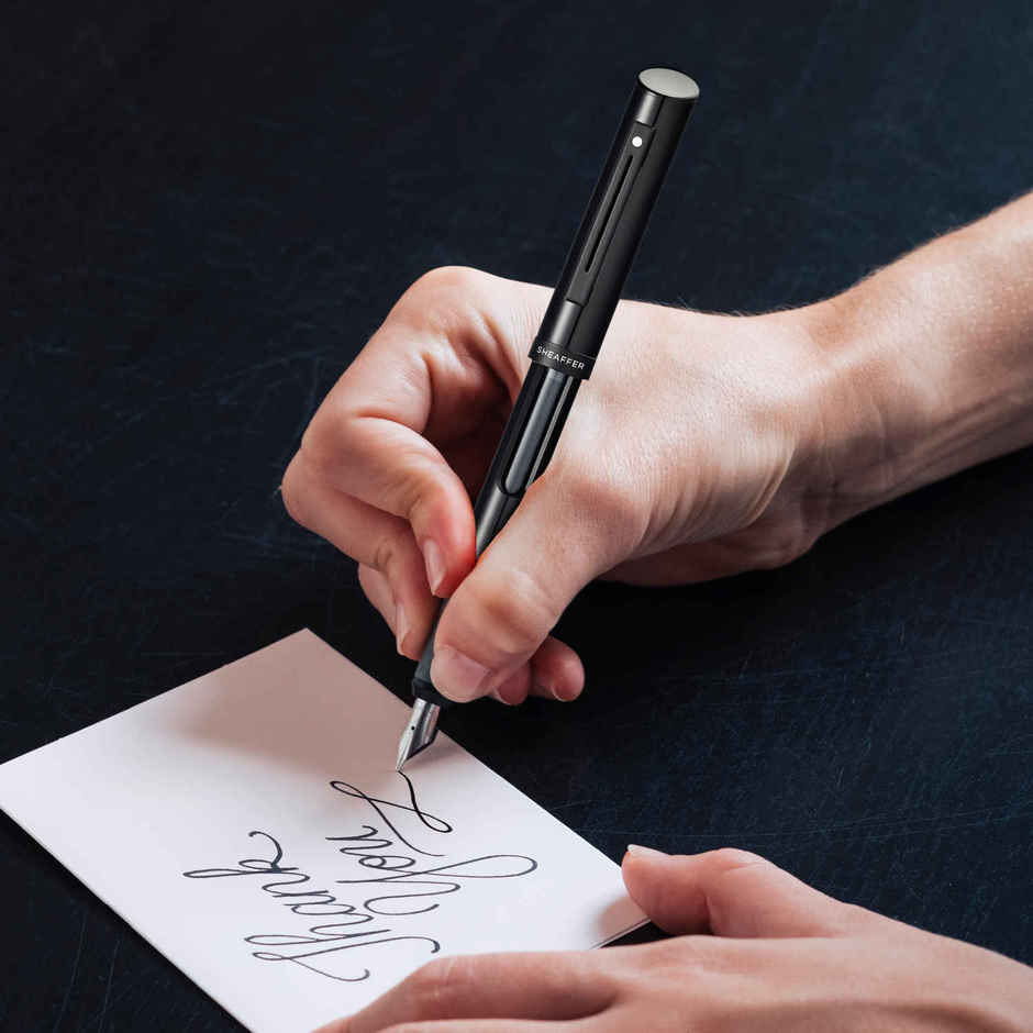 Sheaffer E93402 Black Calligraphy Mini Kit With F, M And B Nibs Pen