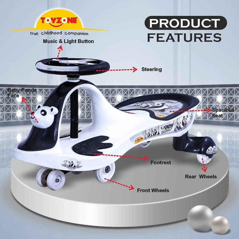Toyzone New Baby Panda Magic Car | Assembled 54511