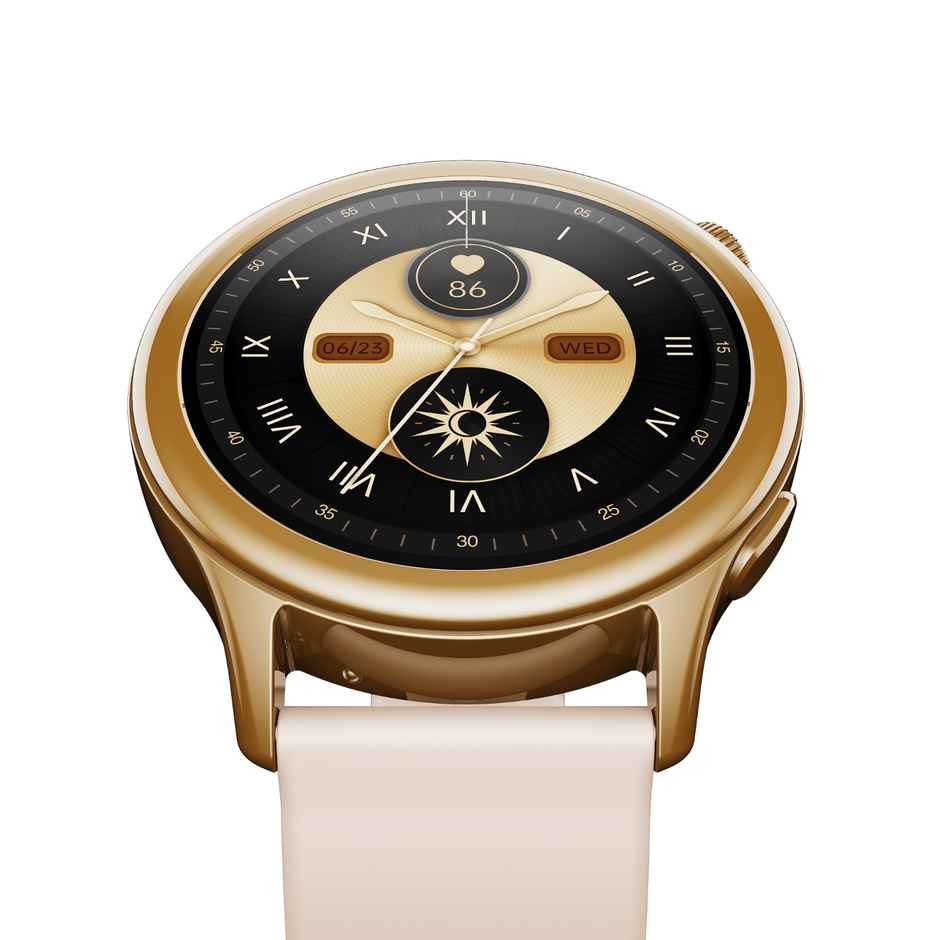 boAt Enigma Daze Smartwatch with 1.3" HD Display| SOS with Live Location Sharing (Cherry Blossom)