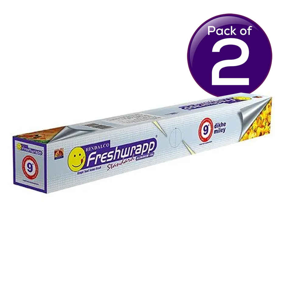 Hindalco Fresh wrapp Aluminium Foil - 9 m Combo