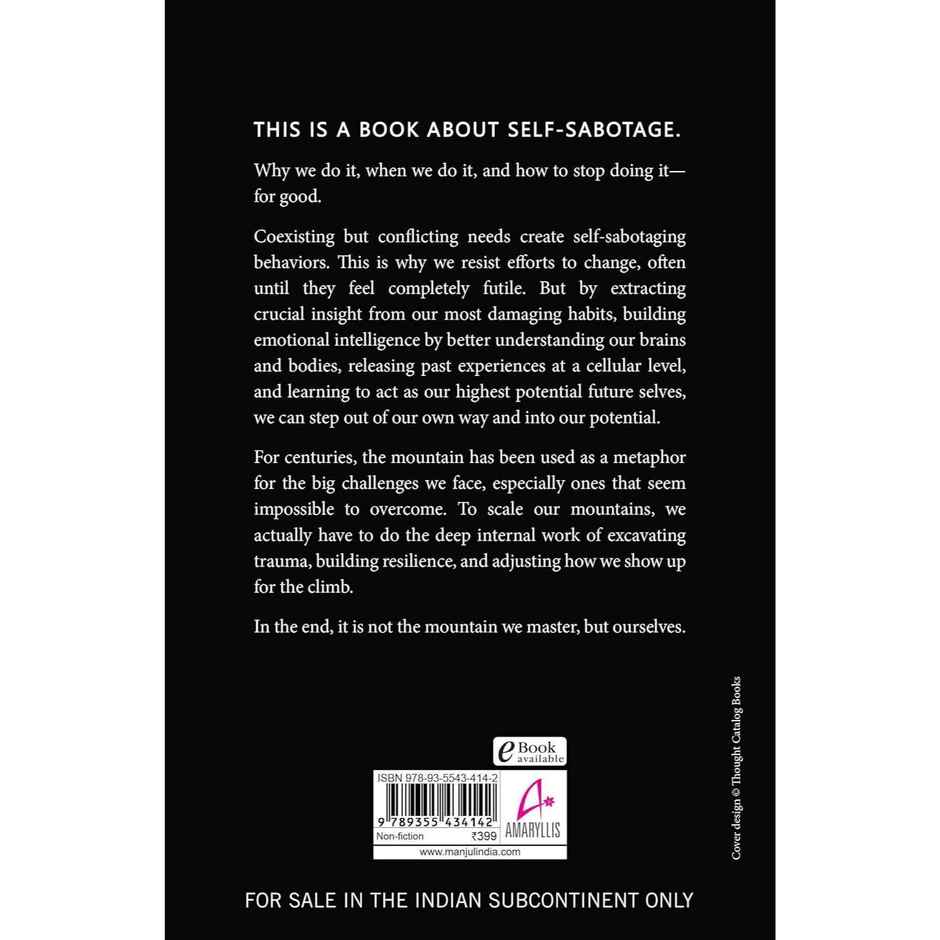 The Mountain Is You: Transforming Self-Sabotage Into Self-Mastery