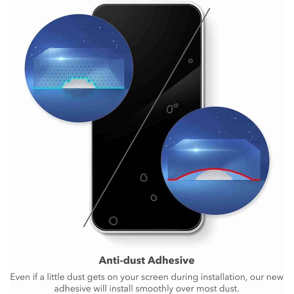 OHONESTY Privacy Tempered Glass for iPhone 16 Pro Max| Anti-Spy Screen Protector| Black